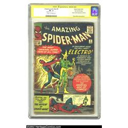 The Amazing Spider-Man #9 Stan Lee File Copy (Marvel, 1964) CGC PR 0.5 Cream to off-white pages. Sig