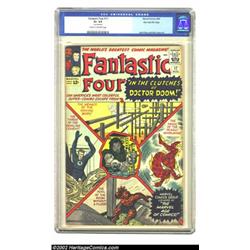 Fantastic Four #17 Stan Lee File Copy (Marvel, 1963) CGC GD+ 2.5 Cream to off-white pages. Jack Kirb