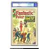 Image 1 : Fantastic Four #19 Stan Lee File Copy (Marvel, 1963) CGC VG 4.0 Off-white pages. Much more cover col