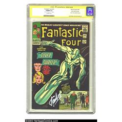 Fantastic Four #50 Stan Lee File Copy (Marvel, 1966) CGC VG/FN 5.0 Off-white pages. Signature Series