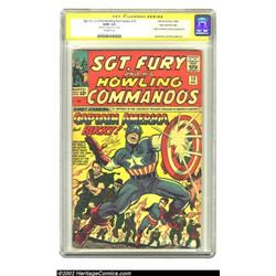 Sgt. Fury #13 Stan Lee File Copy (Marvel, 1964) CGC GD/VG 3.0 Off-white pages. Signature Series. All