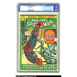 The Amazing Spider-Man #107 (Marvel, 1972) CGC NM+ 9.6 Off-white to white pages. Only two other copi