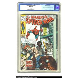 The Amazing Spider-Man #99 (Marvel, 1971) CGC NM+ 9.6 White pages. This copy has been given the high