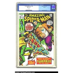 The Amazing Spider-Man #85 Oakland pedigree (Marvel, 1970) CGC NM+ 9.6 White pages. This copy has be