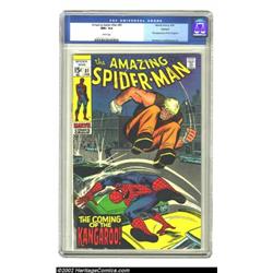 The Amazing Spider-Man #81 Oakland pedigree (Marvel, 1970) CGC NM+ 9.6 White pages. This copy has be