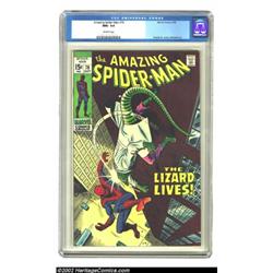 The Amazing Spider-Man #76 (Marvel, 1969) CGC NM+ 9.6 Off-white pages. This exceptional copy his bee