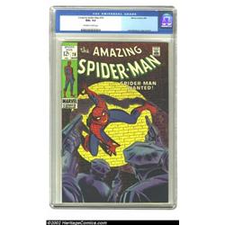 The Amazing Spider-Man #70 (Marvel, 1969) CGC NM+ 9.6 Off-white to white pages. A classic cover by J