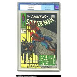 The Amazing Spider-Man #65 (Marvel, 1968) CGC NM+ 9.6 Off-white to white pages. It's a good thing th