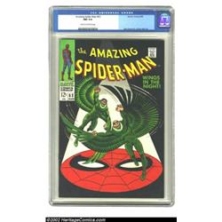 The Amazing Spider-Man #63 (Marvel, 1968) CGC NM 9.4 Cream to off-white pages. Swooping into your ni