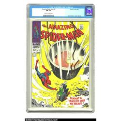 The Amazing Spider-Man #61 (Marvel, 1968) CGC NM 9.4 Cream to off-white pages. Can Spidey save Gwen.