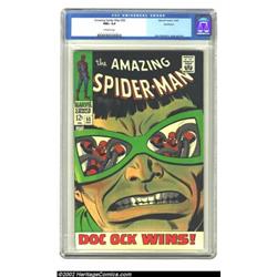 The Amazing Spider-Man #55 Northland pedigree (Marvel, 1967) CGC NM+ 9.6 Off-white pages. Doctor Oct