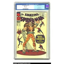 The Amazing Spider-Man #47 (Marvel, 1967) CGC NM+ 9.6 Off-white pages. There are five Spideys set to