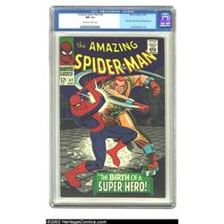 The Amazing Spider-Man #42 (Marvel, 1966) CGC NM 9.4 Off-white to white pages. This classic of the b