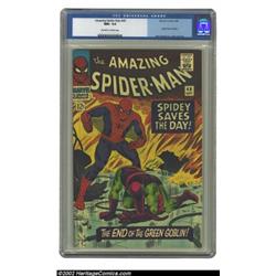 The Amazing Spider-Man #40 (Marvel, 1966) CGC NM+ 9.6 Off-white to white pages. John Romita created.