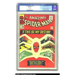 The Amazing Spider-Man #31 (Marvel, 1965) CGC NM 9.4 Off-white. This gorgeous red cover fronts the i