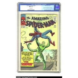 The Amazing Spider-Man #20 (Marvel, 1965) CGC NM+ 9.6 Off-white pages. Time after time, Stan Lee and