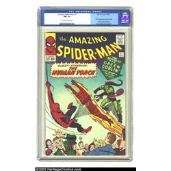 The Amazing Spider-Man #17 (Marvel, 1964) CGC NM 9.4 Off-white to white pages. As if Spidey didn't h