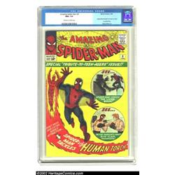 The Amazing Spider-Man #8 (Marvel, 1964) CGC NM+ 9.6 Off-white to white pages. In addition to the us