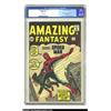 Image 1 : Amazing Fantasy #15 (Marvel, 1962) CGC NM 9.4 Off-white pages. "And so a legend is born, and a new n