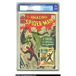 The Amazing Spider-Man #2 (Marvel, 1963) CGC FN/VF 7.0 Off-white to white pages. Seems like each ear