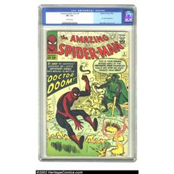 The Amazing Spider-Man #5 (Marvel, 1963) CGC VF+ 8.5 Off-white pages. Featuring an early appearance.