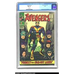 The Avengers #30 Boston pedigree (Marvel, 1966) CGC NM 9.4 White pages. High-grade Silver Age Marvel
