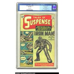 Tales of Suspense #39 Winnipeg pedigree (Marvel, 1963) CGC VF+ 8.5 Off-white pages. Of all the Marve