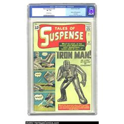 Tales of Suspense #39 (Marvel, 1963) CGC VF- 7.5 Off-white pages. After the introduction over the pr