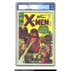 X-Men #16 (Marvel, 1966) CGC NM- 9.2 Off-white pages. Jack Kirby uses a striking array of colors on.