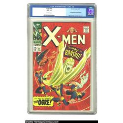 X-Men #28 (Marvel, 1967) CGC NM 9.4 Off-white pages. This milestone issue features the first appeara