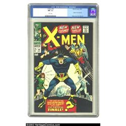 X-Men #39 (Marvel, 1967) CGC NM- 9.2 White pages. This supreme copy appears just a few minor spine s