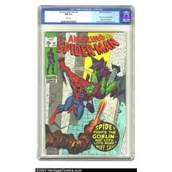 The Amazing Spider-Man #97 (Marvel, 1971) CGC NM 9.4 White pages. This excellent copy features the c