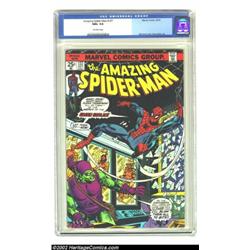 The Amazing Spider-Man #137 (Marvel, 1974) CGC NM+ 9.6 Off-white pages. Two DC veterans, Gil Kane an