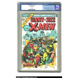 Giant-Size X-Men #1 (Marvel, 1975) CGC VF+ 8.5 Off-white pages. The public's appetite for this book.