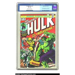 The Incredible Hulk #181 (Marvel, 1974) CGC VF- 7.5 Off-white to white pages. Everyone knows the imp
