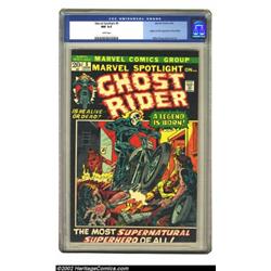 Marvel Spotlight #5 (Marvel, 1972) CGC NM 9.4 White pages. Ghost Rider's first appearance is one of.