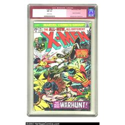 X-Men #95 (Marvel, 1975) CGC NM 9.4 Off-white pages. The third appearance of the New X-Men, and deat