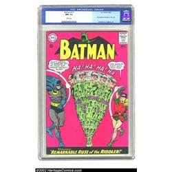 Batman #171 (DC, 1965) CGC NM- 9.2 White pages. DC's venerable super-detective's title had gotten a.