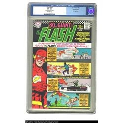The Flash #160 Double cover (DC, 1966) CGC NM 9.4 Off-white pages. The Golden Age Flash and Johnny Q