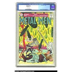 Metal Men #1 (DC, 1963) CGC VF/NM 9.0 Off-white pages. This underrated title featured the writing of