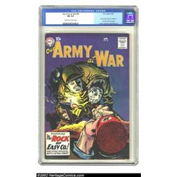 Our Army At War #81 (DC, 1962) CGC FN 6.0 Cream to off-white pages. Sgt. Rocky of Easy Co., the last