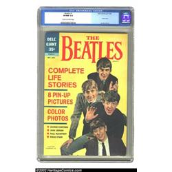 Beatles #1 (Dell, 1964) CGC VF/NM 9.0 Cream to off-white pages. This is a stunning copy of this squa