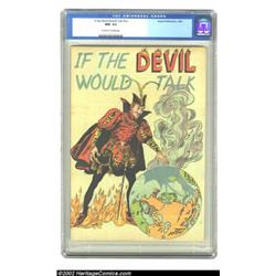 If the Devil Would Talk #nn (Impact, 1958) CGC NM- 9.2 Off-white to white pages. Propaganda is the w