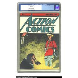 Action Comics #4 (DC, 1938) CGC VF 8.0 Cream to off-white pages. The fourth appearance of Superman,.