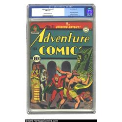 Adventure Comics #71 (DC, 1942) CGC FN+ 6.5 Cream to off-white pages. To demonstrate how rare it is.