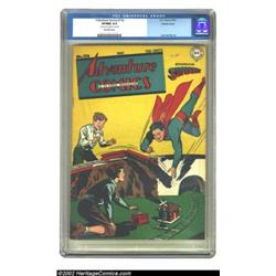 Adventure Comics #116 Double cover (DC, 1947) CGC VF/NM 9.0 Off-white pages. It's obvious, with even