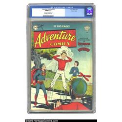 Adventure Comics #154 Double cover (DC, 1950) CGC FN/VF 7.0 Off-white to white pages. Superboy is at