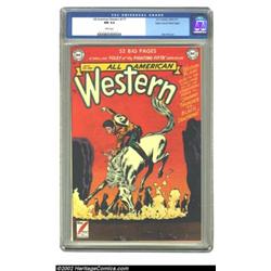 All-American Western #117 Mile High pedigree (DC, 1951) CGC NM 9.4 White pages. What a smoking copy!