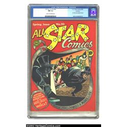 All-Star Comics #20 Rockford pedigree (DC, 1944) CGC NM 9.4 Cream to off-white pages. Packed with gr