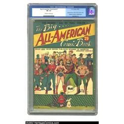 Big All-American Comic Book #1 (DC, 1944) CGC FN- 5.5 Off-white to white pages. A tremendous compila